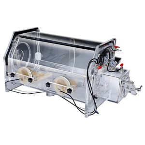 caja de guantes acrílica