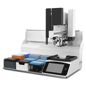 plataforma automatizada de manipulación de líquidos