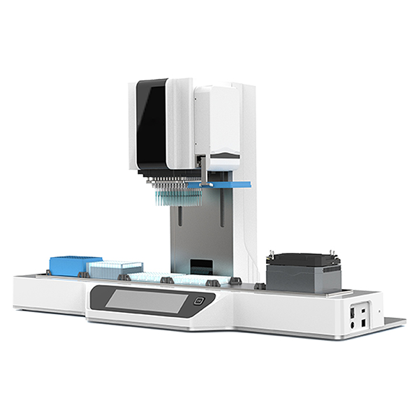 estación de trabajo automatizada para la manipulación de líquidos Estación de trabajo automatizada para la manipulación de líquidos