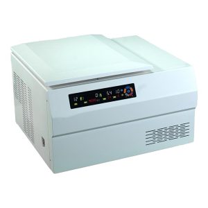 Centrífuga con extracción automática de tapones