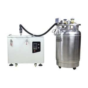 Molino planetario de bolas refrigerado por nitrógeno líquido