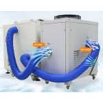 Molino planetario de bolas de circulación refrigerado por aire a baja temperatura