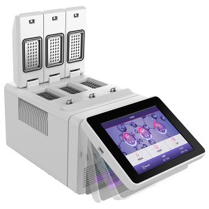 Termociclador de gradiente de triple bloque