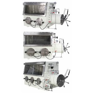 caja de guantes al vacío